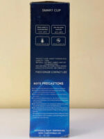 white stainless steel smart water bottle - Image 2